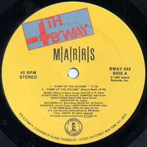 M|A|R|R|S - Pump Up The Volume - 1987