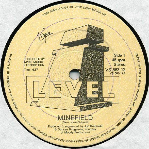 I-Level - Minefield 1983 - Quarantunes