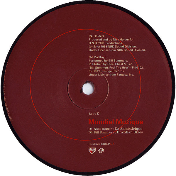 Various - Mundial Muzique (A Selection Of Modern Afro-Caribbean, Latin, And Brazilian Rhythms) - 1999