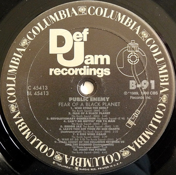 Public Enemy - Fear Of A Black Planet - 1990