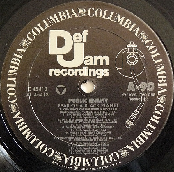Public Enemy - Fear Of A Black Planet - 1990