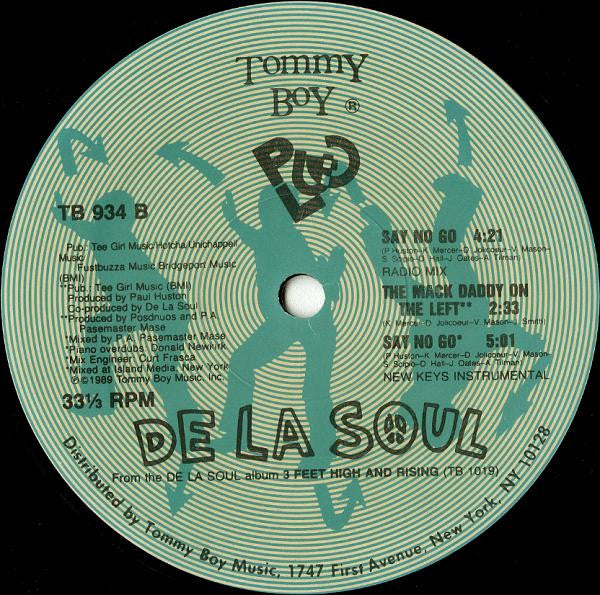 De La Soul - Say No Go - 1989