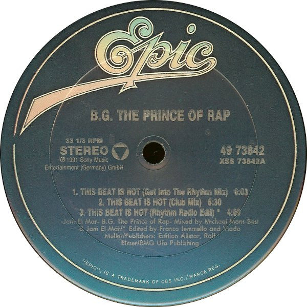 B.G. The Prince Of Rap - This Beat Is Hot
