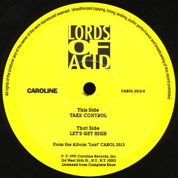 Lords Of Acid - Take Control