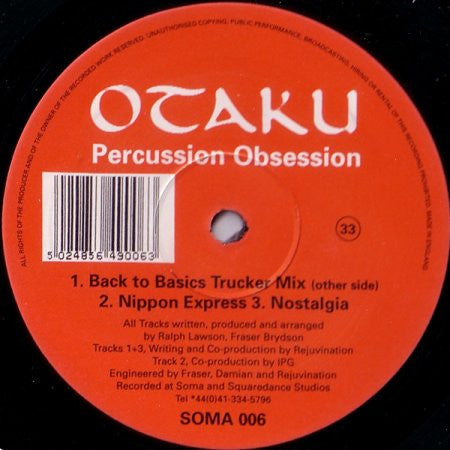 Otaku - Percussion Obsession