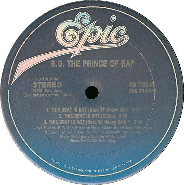 B.G. The Prince Of Rap - This Beat Is Hot