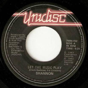Shannon - Let The Music Play - 1983