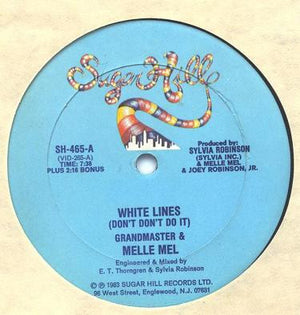 Grandmaster Flash & Melle Mel - White Lines (Don't Don't Do It) / Melle Mel's Groove