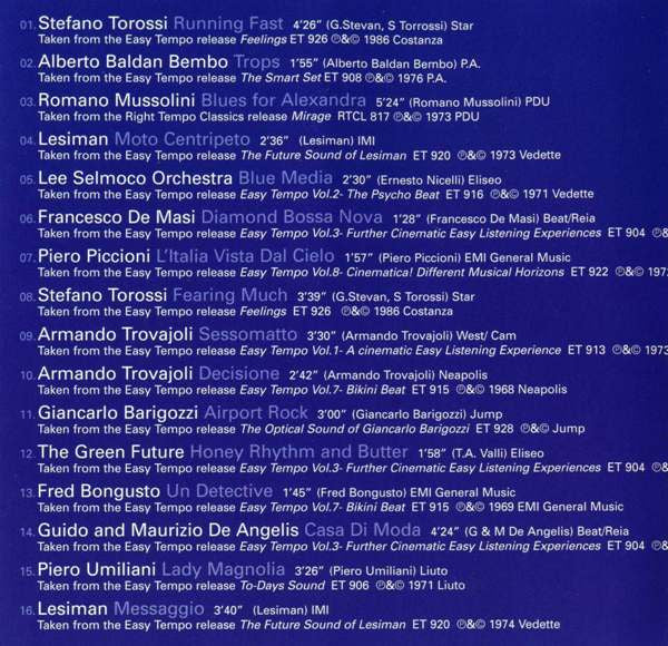 Various - Easy Tempo (CD) - 1999