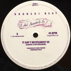 Bronski Beat - It Ain't Necessarily So - 1984 - Quarantunes