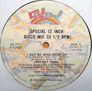 Instant Funk - I Got My Mind Made Up - Quarantunes