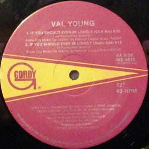 Val Young - Seduction / If You Should Ever Be Lonely - 1985 - Quarantunes