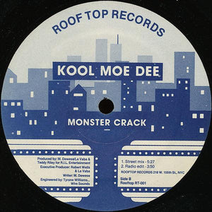 Kool Moe Dee - Go See The Doctor / Monster Crack 1986 - Quarantunes