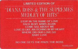 The Supremes - Medley Of Hits / No One Gets The Prize / The Boss - 1979 - Quarantunes