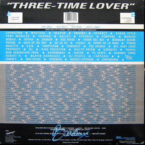 Bardeux - Three-Time Lover