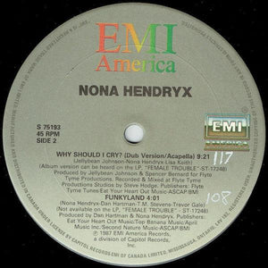 Nona Hendryx - Why Should I Cry? - Quarantunes