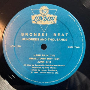 Bronski Beat - Hundreds & Thousands (The Remix Plus) - 1985 - Quarantunes