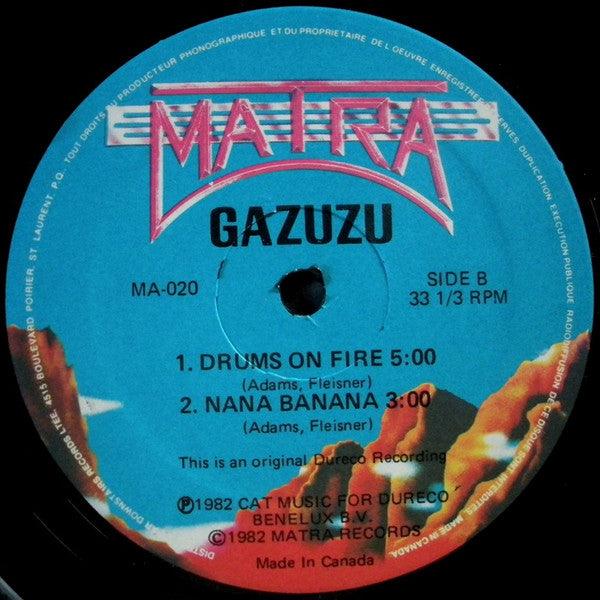 Gazuzu - Drums On Fire (Remix) / Nana Banana - 1982 - Quarantunes