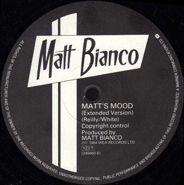 Matt Bianco - Sneaking Out The Back Door - 1984 - Quarantunes