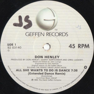 Don Henley - All She Wants To Do Is Dance 1984 - Quarantunes