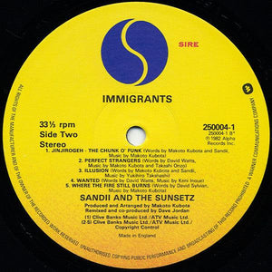 Sandii & The Sunsetz - Immigrants - Quarantunes