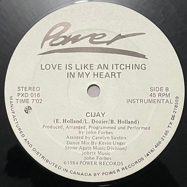 Cijay - Love Is Like An Itching In My Heart 1984 - Quarantunes