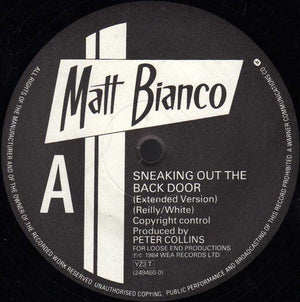 Matt Bianco - Sneaking Out The Back Door - 1984 - Quarantunes