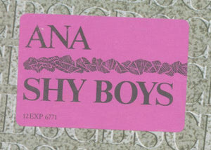 Ana - Shy Boys - Quarantunes