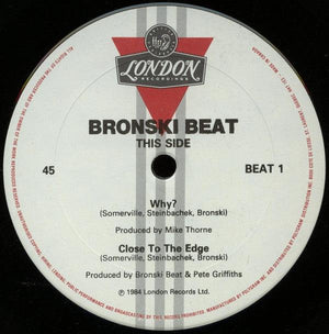 Bronski Beat - Why? - 1985 - Quarantunes