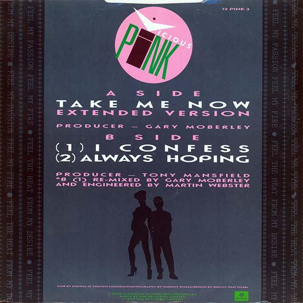 Vicious Pink - Take Me Now (Extended Version) 1986 - Quarantunes