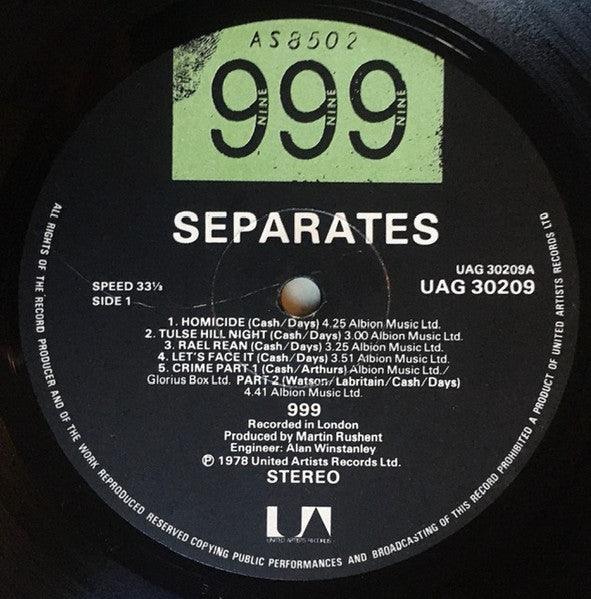 999 - Separates (record diff. from jacket) 1978 - Quarantunes