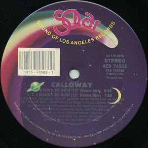 Calloway - I Wanna Be Rich - 1989 - Quarantunes