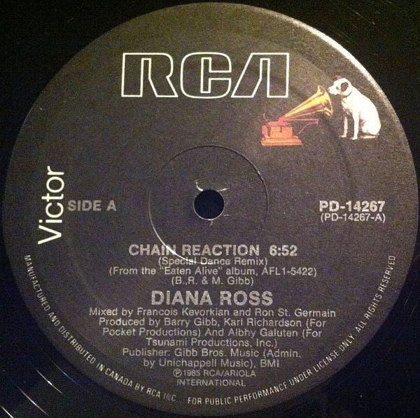 Diana Ross - Chain Reaction (Special Dance Remix) - 1985 - Quarantunes