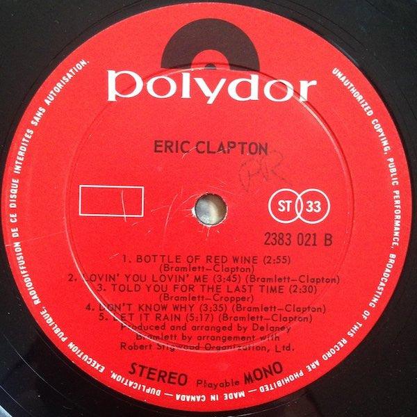 Eric Clapton - Eric Clapton - 1970 - Quarantunes