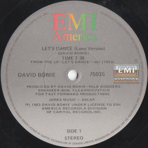 David Bowie - Let's Dance - 1983 - Quarantunes
