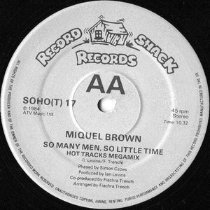 Miquel Brown - So Many Men, So Little Time - Quarantunes