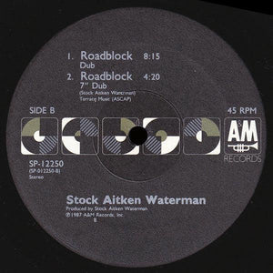 Stock, Aitken & Waterman - Roadblock - Quarantunes