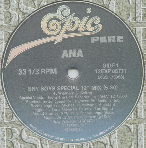 Ana - Shy Boys - Quarantunes