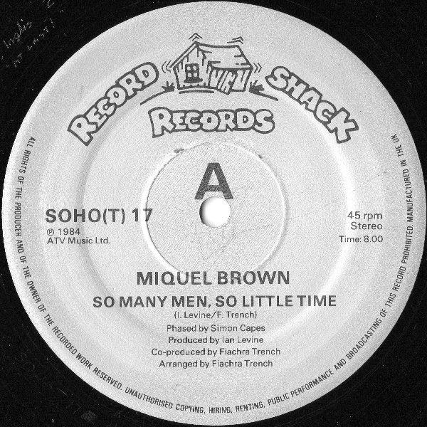 Miquel Brown - So Many Men, So Little Time - Quarantunes