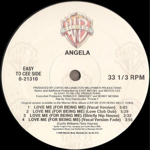 Angela - Love Me (For Being Me) 1990 - Quarantunes