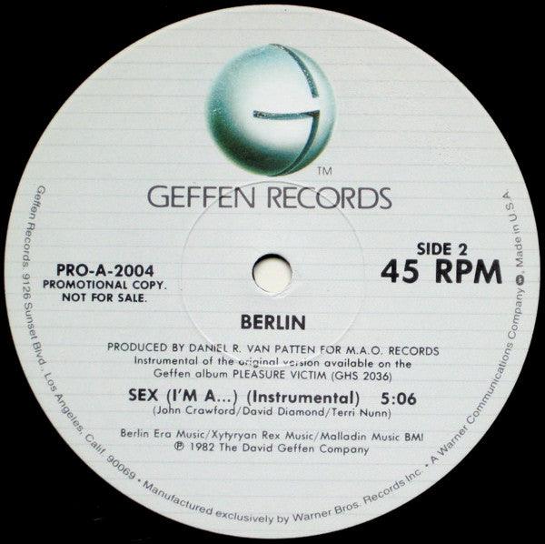 Berlin - 12 Inches Of "Sex..." - 1982 - Quarantunes