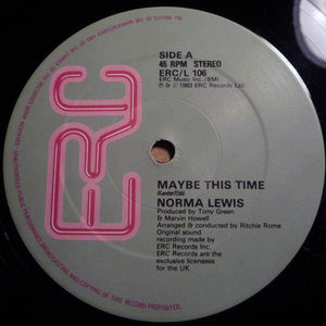 Norma Lewis - Maybe This Time - Quarantunes