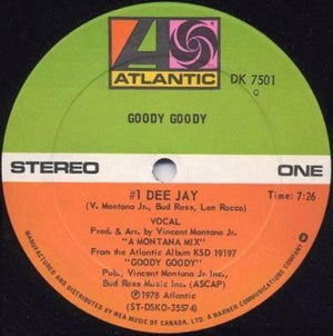 Goody Goody - #1 Dee Jay - Quarantunes