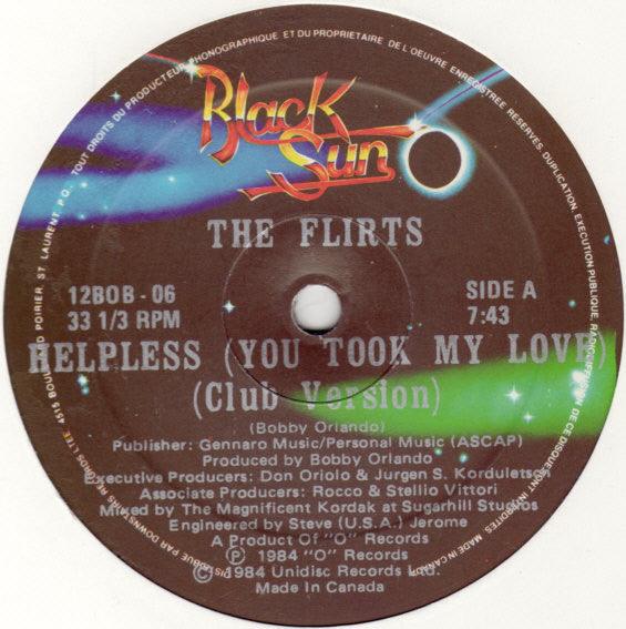 The Flirts - Helpless (You Took My Love) / Native Love '84 - Quarantunes