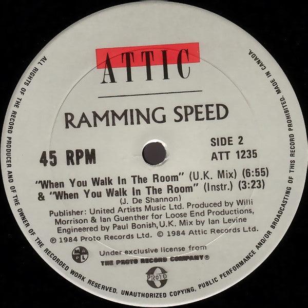 Ramming Speed - When You Walk In The Room - 1984 - Quarantunes