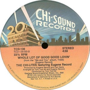 The Chi-Lites - Hot On A Thing (Called Love) - 1981 - Quarantunes