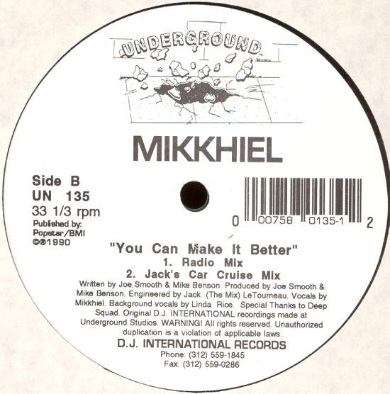 Mike Benson - You Can Make It Better