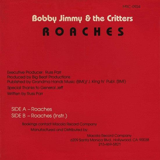 Bobby Jimmy And The Critters - Roaches - 1986 - Quarantunes