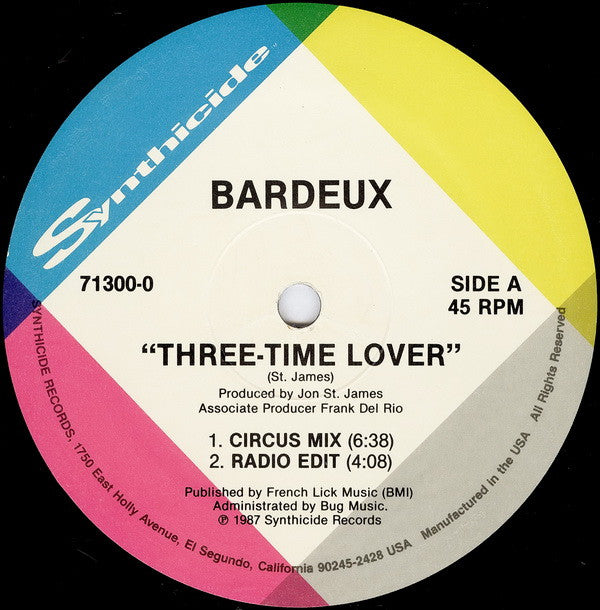 Bardeux - Three-Time Lover