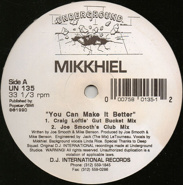 Mike Benson - You Can Make It Better